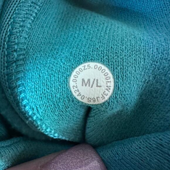 Lululemon Scuba Oversized Funnel Neck Half Zip M/L Oceanic Blue Pre-Owned - Picture 9 of 12
